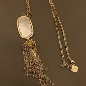 Kendra Scott Rayne Necklace Ivory Pearl